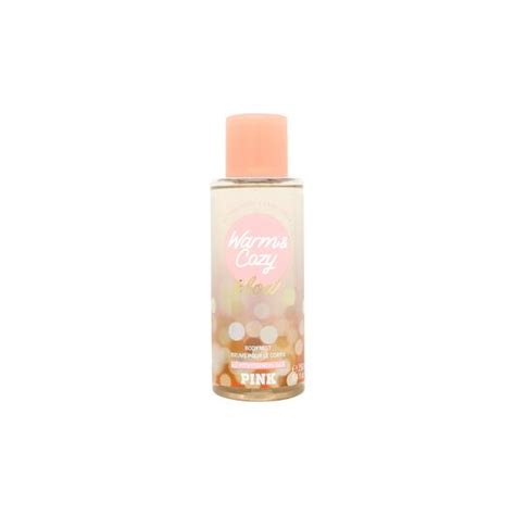 Victorias Secret Pink Warm And Cozy Glow Body Mist Cosmetify