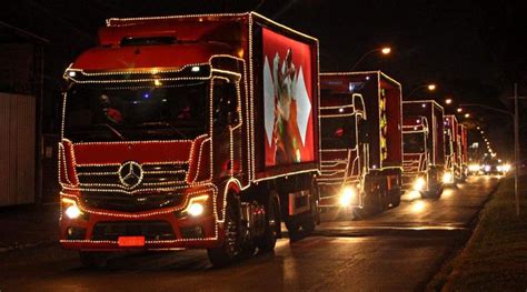 Caravana Iluminada Da Coca Cola Vai Passar Por Diversos Bairros De