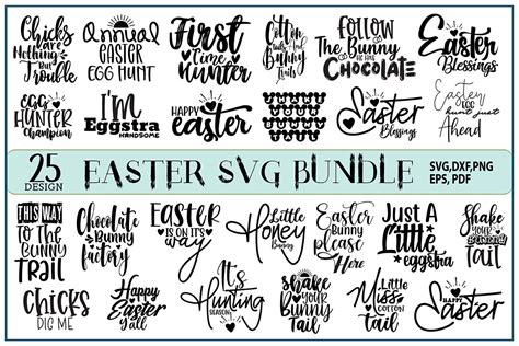 Easter Svg Bundle By Orpitabd Thehungryjpeg