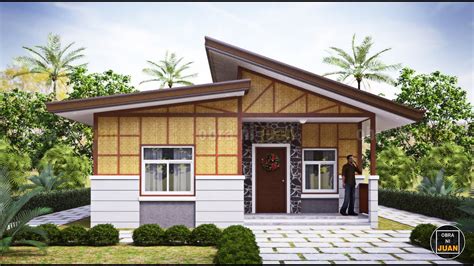 Half Concrete Amakan Native House Design Philippines