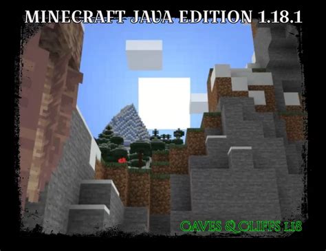 ⛏ MINECRAFT JAVA EDITION 1.18.1