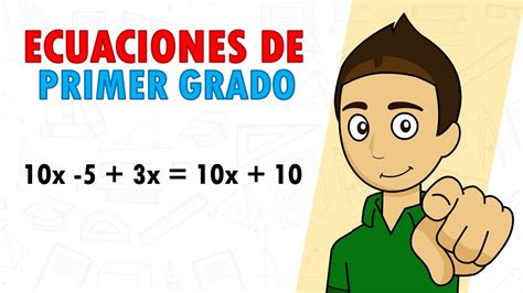 Ecuaciones De Primer Grado Para 1º De Eso Con Soluciones
