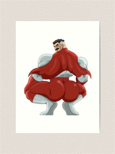 Thicc Omni Man Art Print For Sale By Sr Vinnce Redbubble