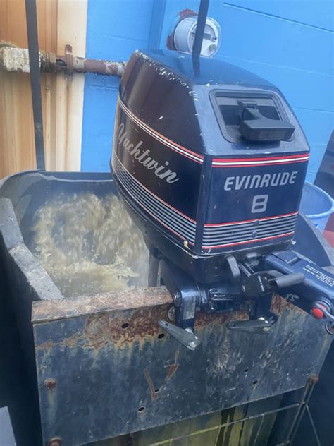 Hp Evinrude Outboard Sailboat Motor