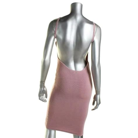 Olivaceous Dresses New Open Back Olivaceous Pink Bodycon Dress S Poshmark