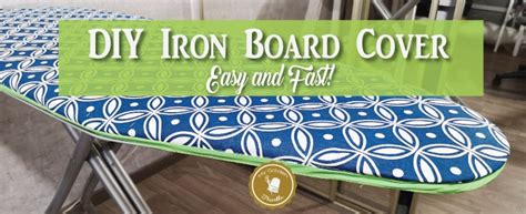 Ironing Board Cover DIY Easy and Quick Tutorial! - My Golden Thimble