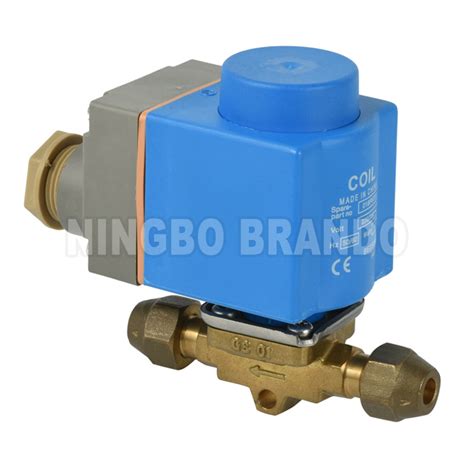 EVR 3 NC 1 4 3 8 SAE Flare Refrigeration Solenoid Valve 24V 110V