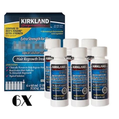 6pcs Kirkland Signature Hair Regrowth Treatmen Eaef Fyndiq