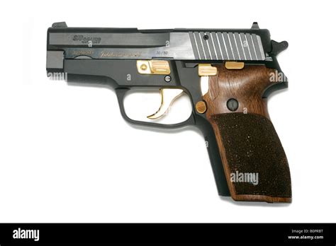 Sig Sauer 228 Ju Germany Pistol Handgun Hand Gun Stock Photo Alamy
