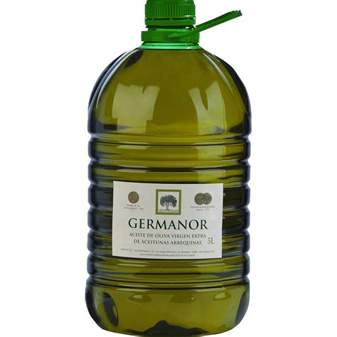 Aceite de oliva virgen extra Arbequina bidón 5 l GERMANOR