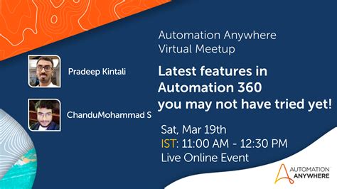 Virtual Meetup Latest Features In Automation 360 You May Not Have