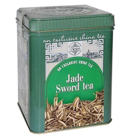 Mlesna /Чай листовой зеленый китайский Mlesna JADE SWORD TEA 100 грамм ...