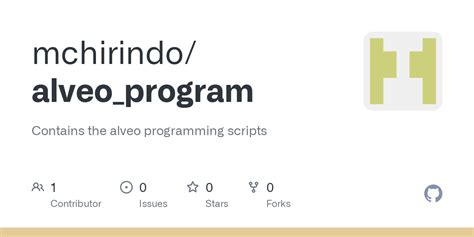 GitHub - mchirindo/alveo_program: Contains the alveo programming scripts