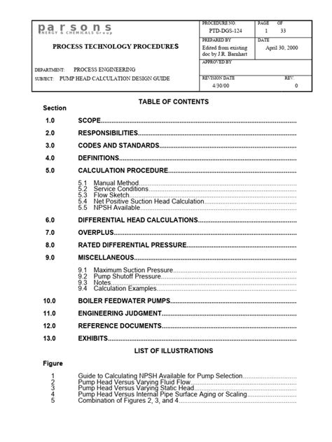 Pump Head Calculation Design Guide PDF Free | PDF | Pump | Boiler