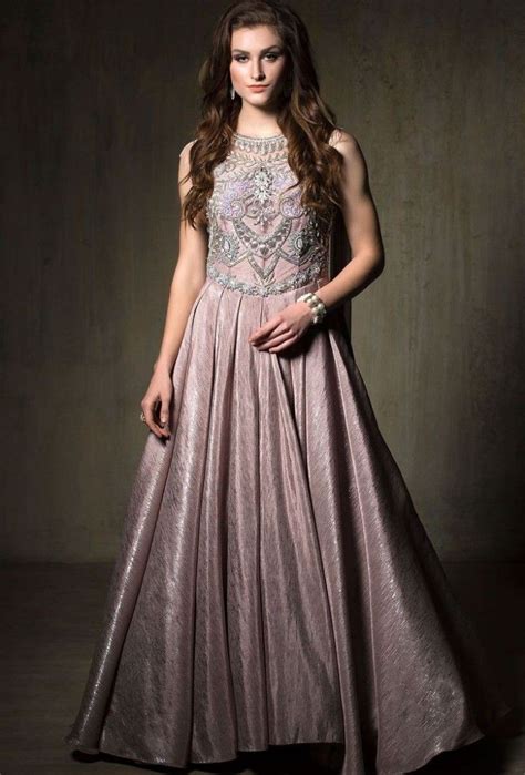 Beautiful Satin Embroidered Gown Evening Gowns Evening Gowns Online