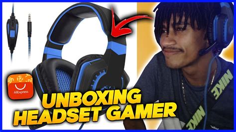 HEADTSET GAMER Do ALIEXPRESS MUITO TOP Pra GAMEPLAY E TRABALHAR Por 60