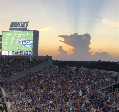 Darren Rovell On Twitter Florida Up By 1 As Albert The Gator Cloud