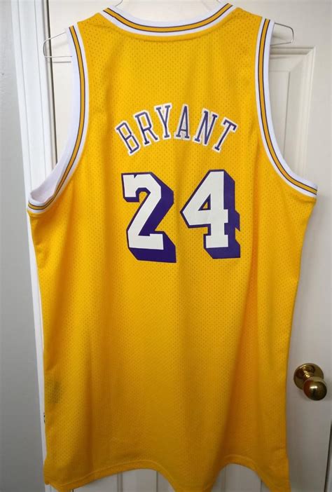 RARE Kobe Bryant #24 LA Lakers NBA Hardwood Classics Swingman Jersey ...