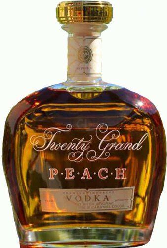 Twenty Grand Vodka Peach Infused With Cognac Gabriels Liquor