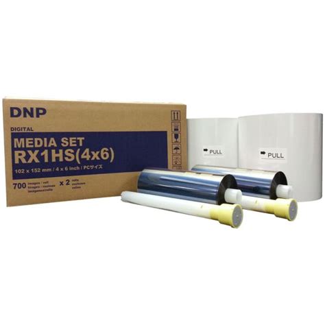 Consumible DNP DS RX1HS 1400 Impresiones De 4 X 6