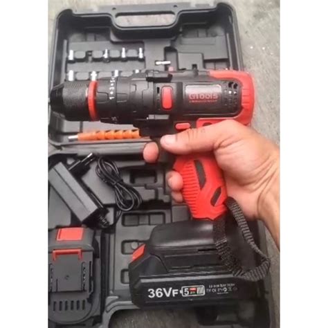 Jual Terbaru Bor Cordless V Gtools Eropa Gt Impact Drill Mesin