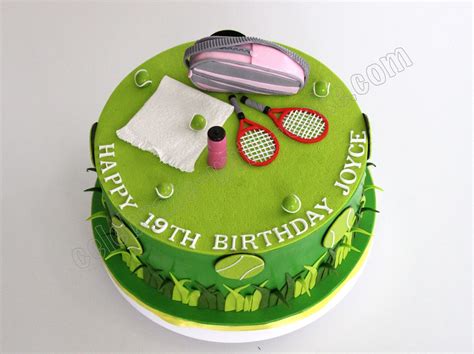 12 Tennis Theme Birthday Cakes Photo Tennis Themed Birthday Cake