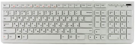 Клавиатура Lenovo LXH-EKB-10YA, белая, низкопрофильная, USB - купить в ...