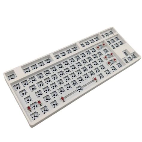 RGB White Hotswap Bluetooth Mechanical Keyboard KIT Hot Swappable TKL Game Keyboards Lazada PH