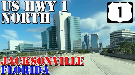 Us 1 North Jacksonville Florida 4k Highway Drive Youtube