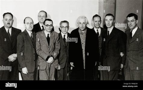 Albert Einstein Y Robert Oppenheimer Banque De Photographies Et D