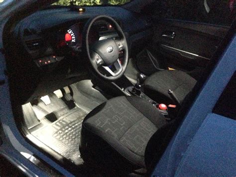 Подсветка салона — KIA Rio (3G), 1,6 л, 2013 года | тюнинг | DRIVE2