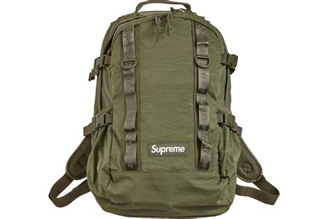 Supreme Backpack Fw20 Olive Fw20 Us