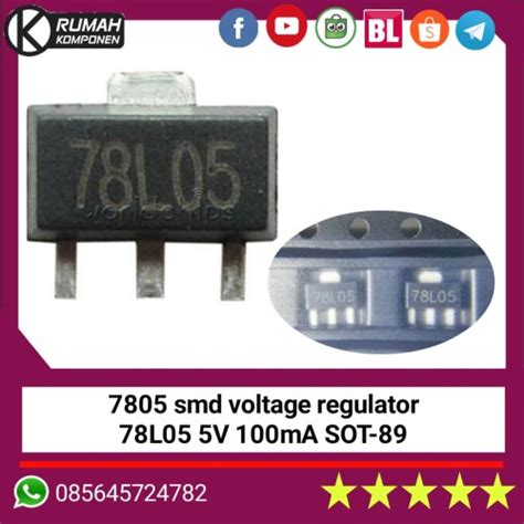 Jual Smd Voltage Regulator L V Ma Sot Volt Arduino