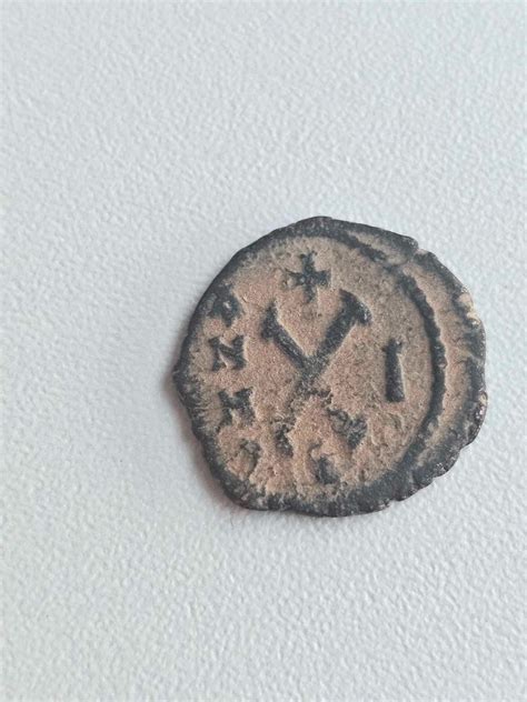 Byzantine Empire Tiberius II Constantine AD 578 582 10 Nummi