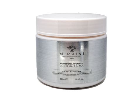 Moroccan Argan Oil Elixir Hair Mask – MIRRINI