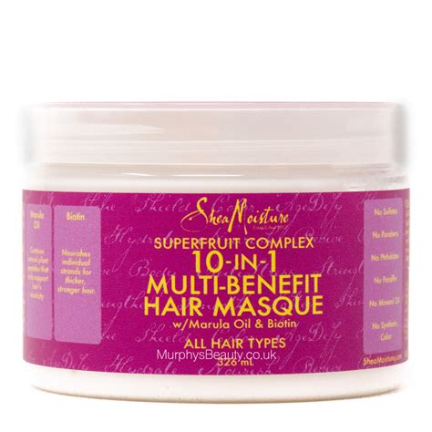 Shea Moisture Superfruit Complex 10 In 1 Renewal System Hair Masque 12oz