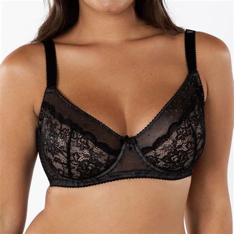 Soutien Gorge Emboitant Armatures Noir Dorina Lemon Curve