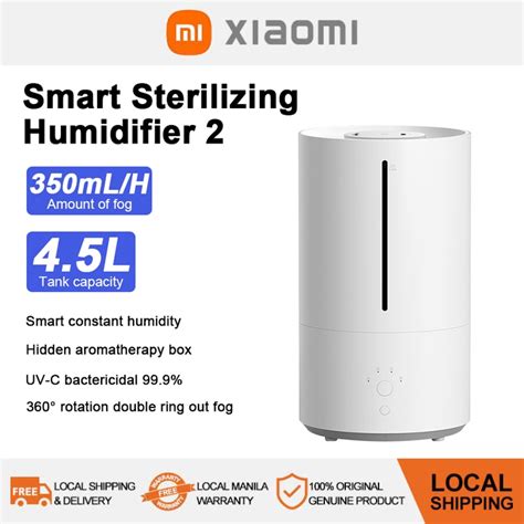 Xiaomi Mijia Smart Air Humidifier 2 4 5L Mist Maker Broadcast