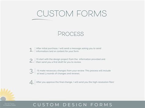 Custom Form, Business Forms, Order Form - Etsy