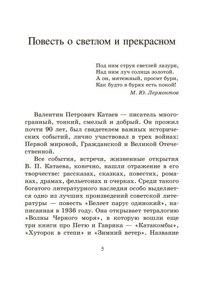 В.П. Катаев Белеет парус одинокий. Повесть купить | Цена на литература ...