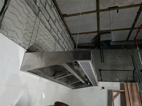 Rectangular Commercial Kitchen Chimney For Restaurant At Rs Feet