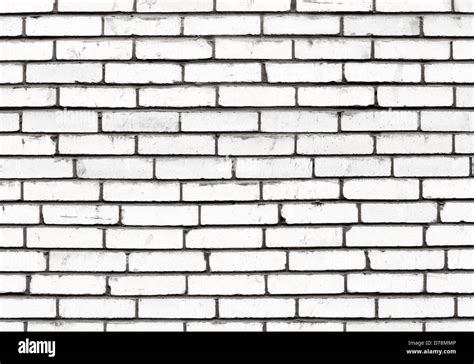 White Brick Wall Background Texture Stock Photo Alamy