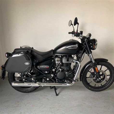 Bagsandbike Borse Laterali Modello Scrambler Per Meteor 350 Royal Enfield