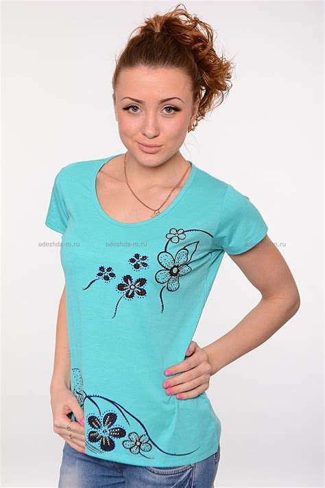 Футболка В8441 Цена: 280 руб Стильная футболка выполнена из приятной ...