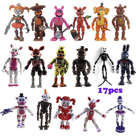 Sientice Pcs Set Five Nights At Freddys Game Fnaf Figure Funtime