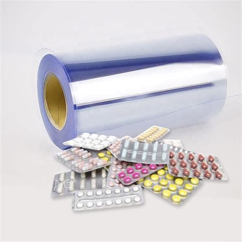 Transparent Clear Pharmaceutical Rigid PVC Blister Packing Film PVC