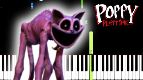 Poppy Playtime Chapter 3 Title Screen OST Piano Tutorial Version