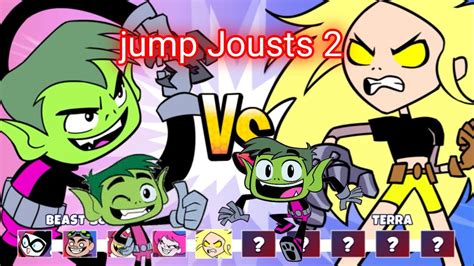 Jump Jousts 2 Beast Boy Vs Tera Teen Titans Go Game Box Part 14