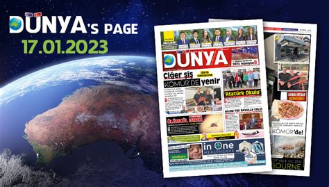 DÜNYA GAZETESİNİN YENİ SAYISI ÇIKTI ‘Avustralya Dünyası’ – Dunya News