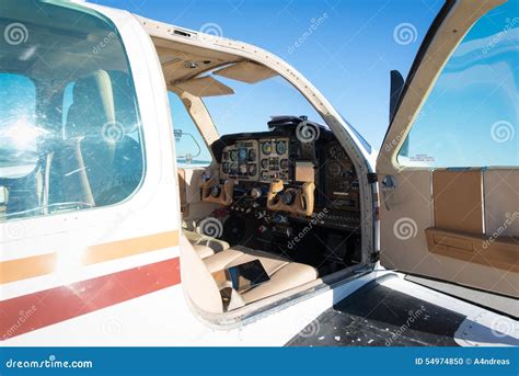 Cockpit Of A Small Aircraft Stock Photo | CartoonDealer.com #151605672